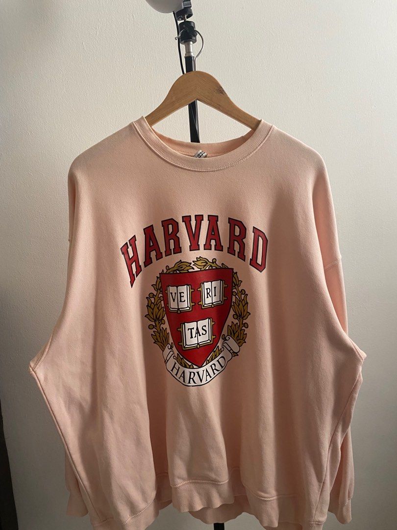 Harvard oversized sweatshirt sales