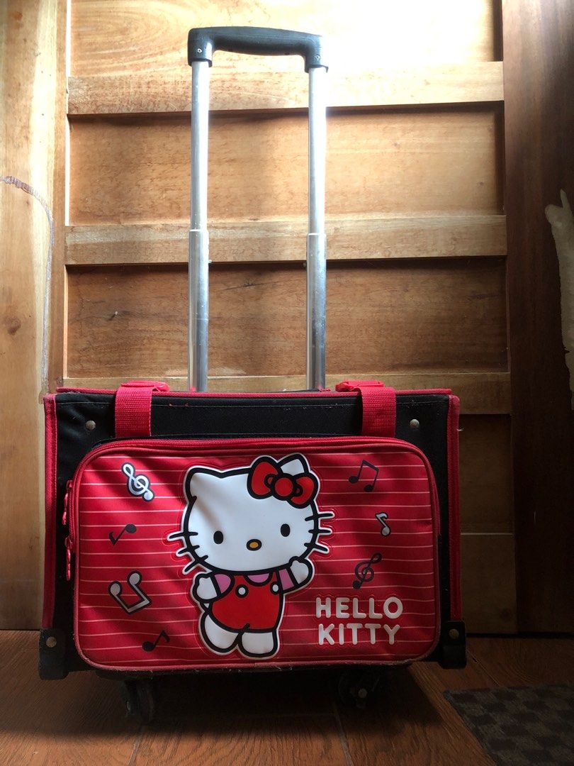 Hello kitty trolley bag store
