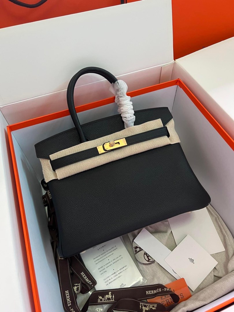 Rare Limited Edition So black Birkin 30cm Hermes bag, Luxury, Bags &  Wallets on Carousell