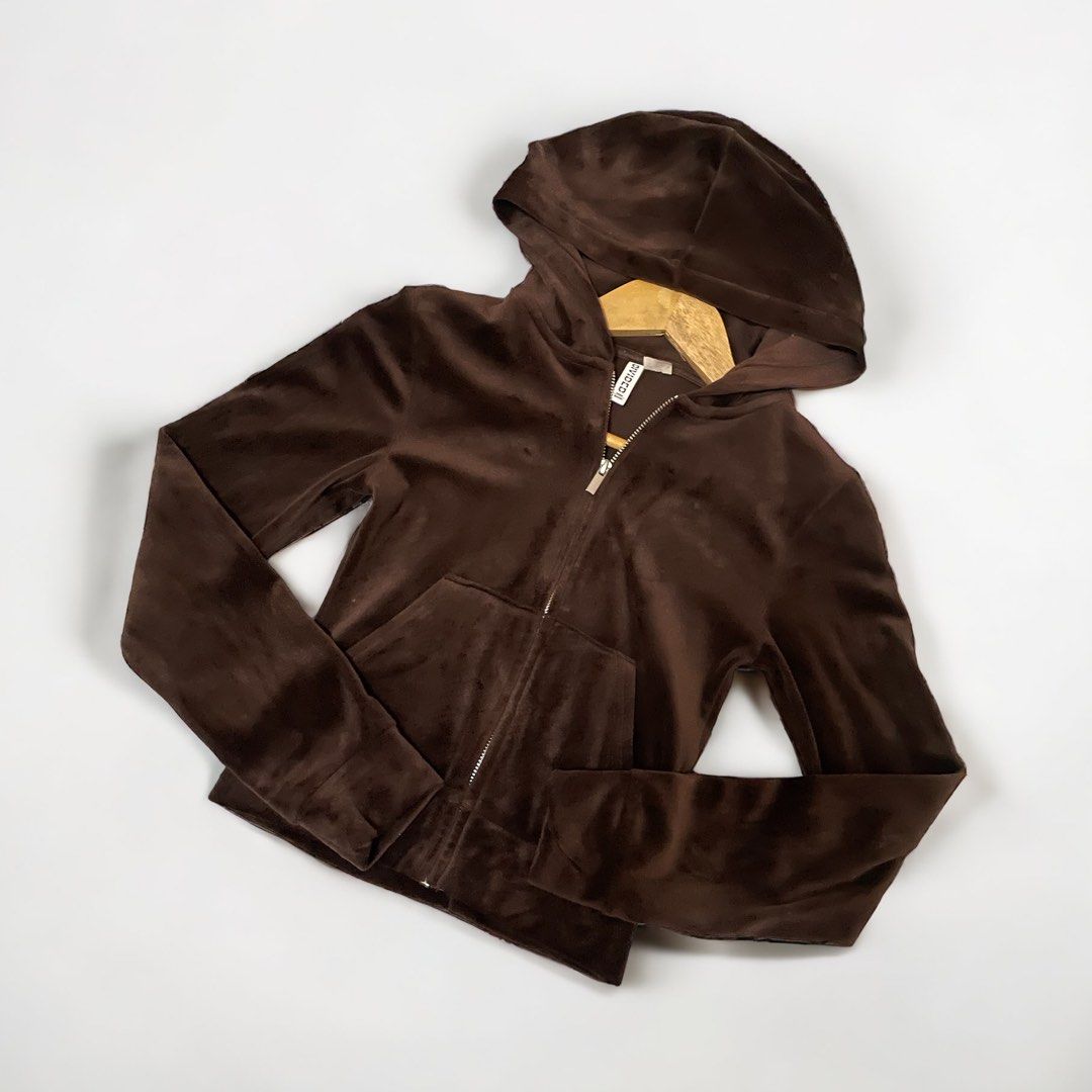 H&m velvet hoodie new arrivals