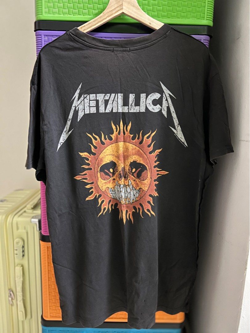 T shirt metallica top h&m