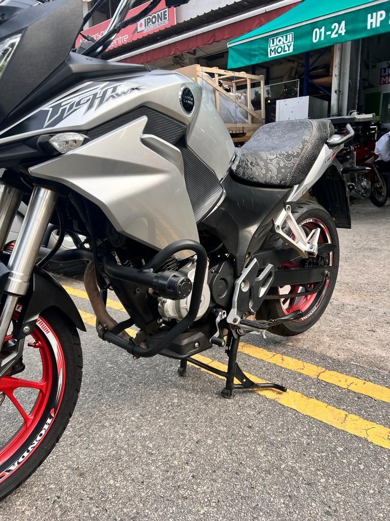 Honda CB190X Fight Hawk COE July 2028 CBF190X, Motorcycles, Motorcycles ...