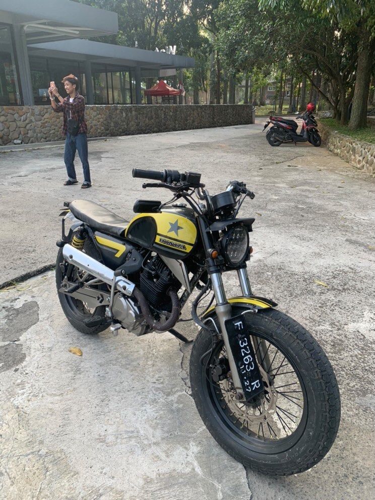 Tiger sales modif scrambler
