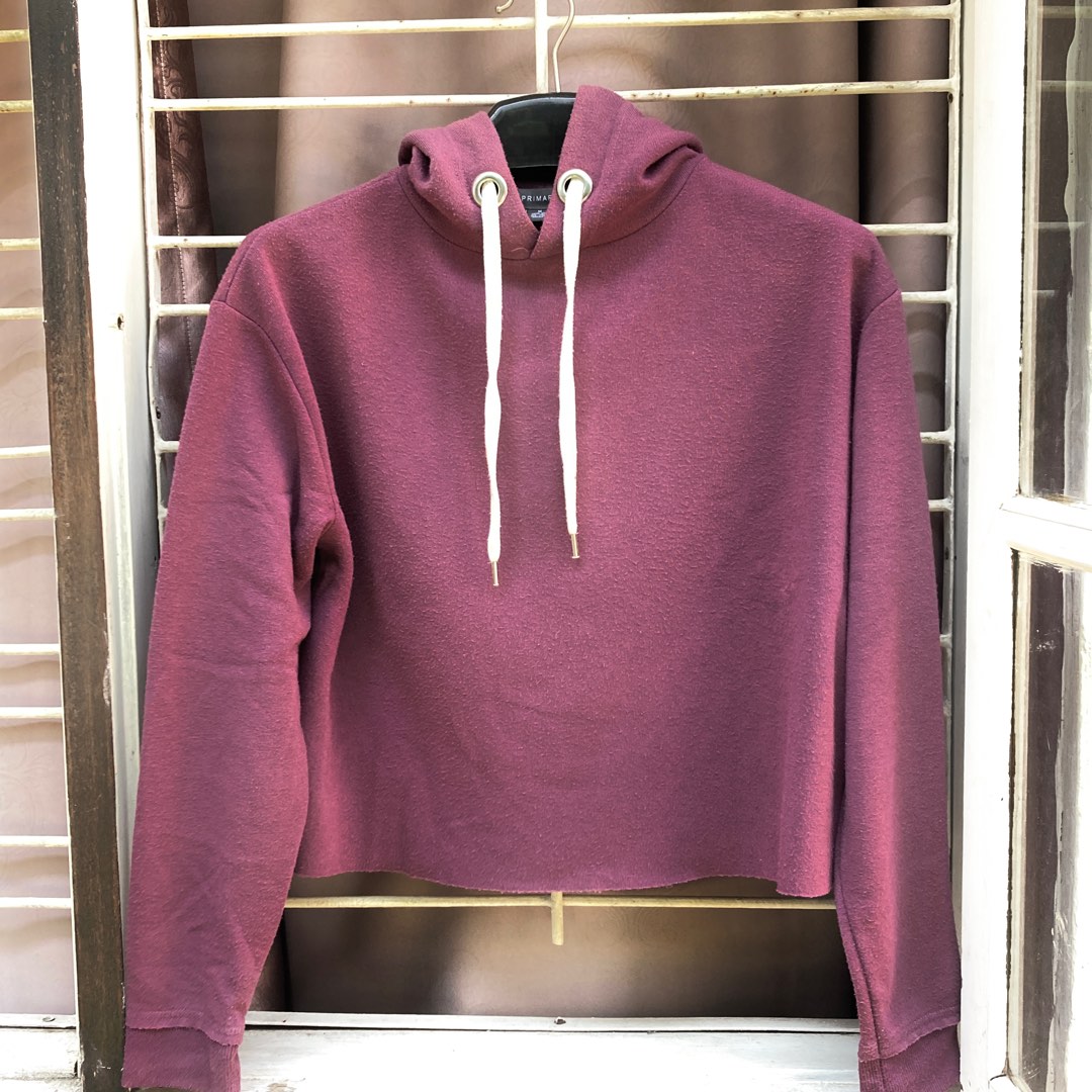 Baju new arrivals hoodie crop