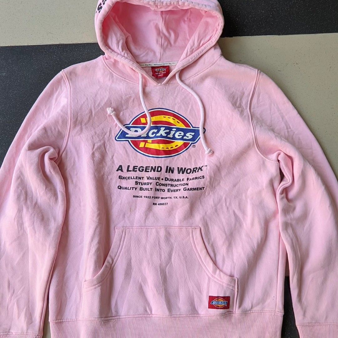 Dickies hoodie rosa on sale