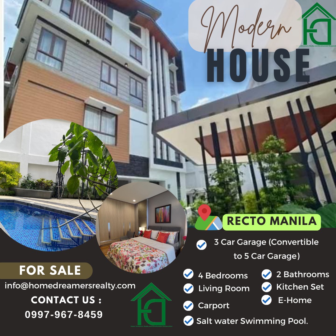 House For Sale in UBelt Manila! Walking Distance to FEU Recto Manila