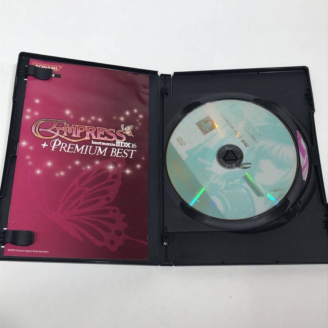中古日版PS2 Game Konami Beatmania IIDX 捽碟16 empress + premium