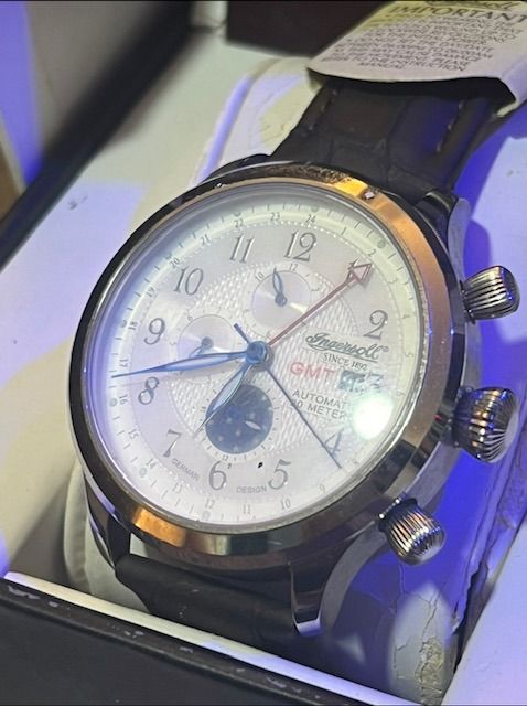Ingersoll gmt automatic hotsell