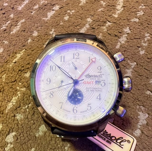 Ingersoll gmt automatic hotsell