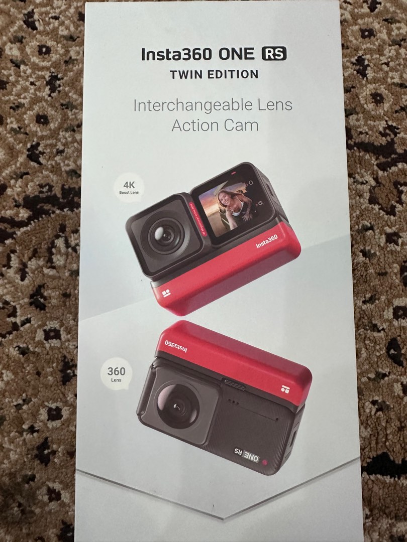 Buy ONE RS - Interchangeable Lens Action Cam - Insta360