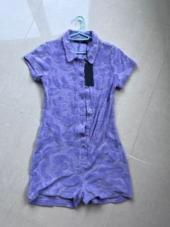 Jaded London towelling romper