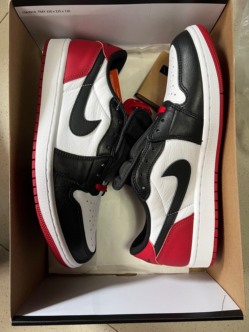 low top jordan 1 black toe