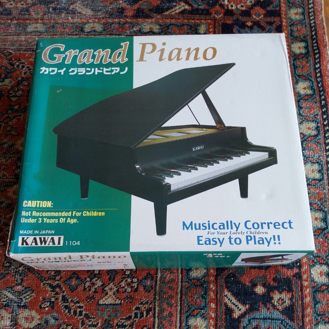 KAWAI Mini Grand Piano 32 Key Toy Piano Black Made In Japan 1141 Fast  Shipping 