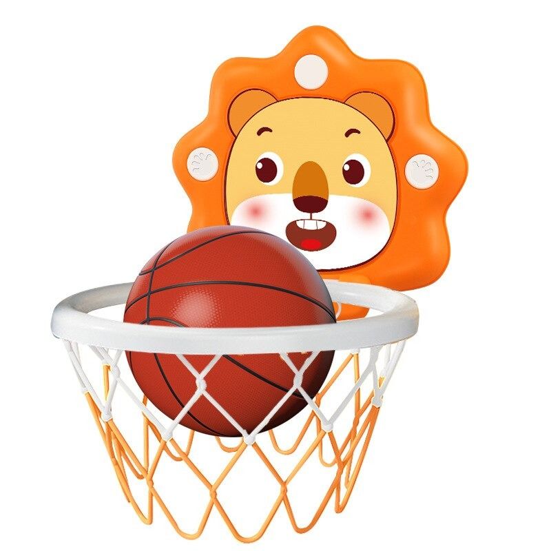 Basketball Hoop Baby Toys Indoor Plastic Basketball Backboard Home Sports  for Kids Lion Elephant Funny Game Fitness Excersise