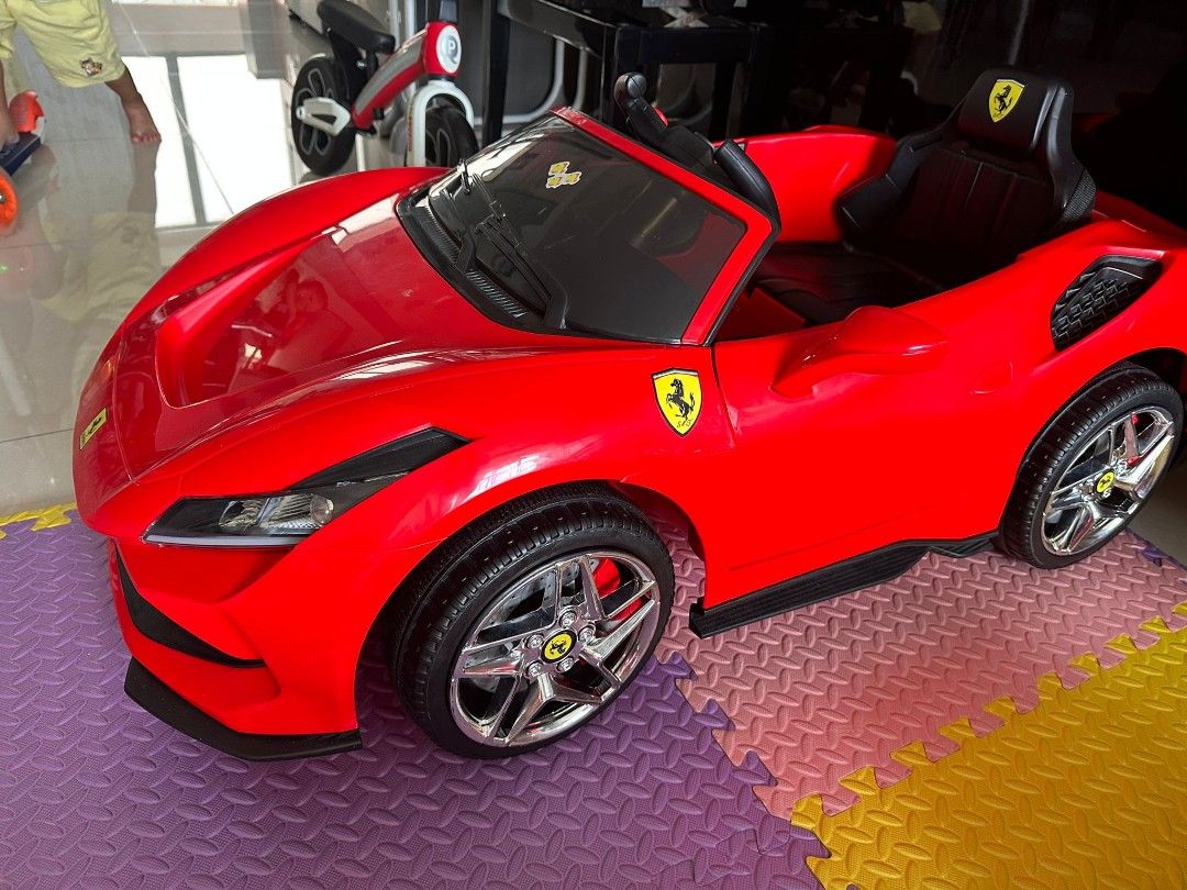Ferrari kids electric car deals