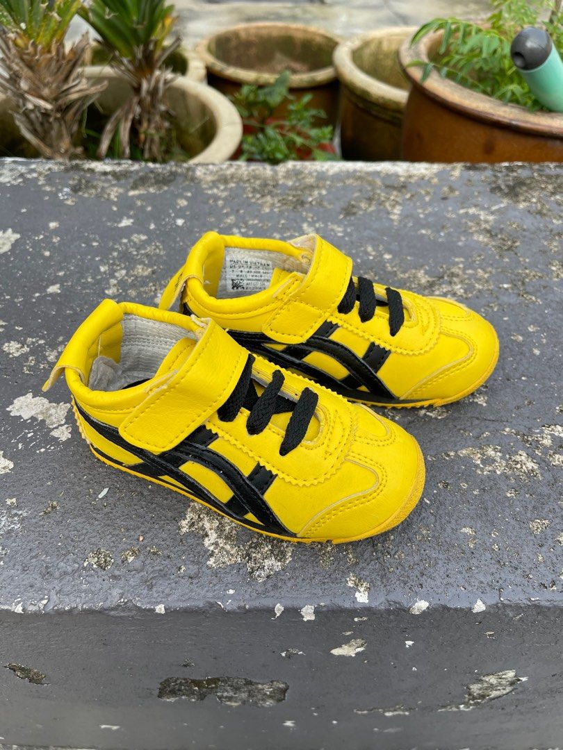 Onitsuka tiger kids yellow store