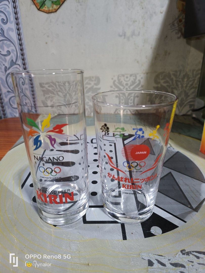 KIRIN GLASS (Category: Other Kitchenware & Tableware) located in Pasay City. Submitted by ynamariie (Listing ID 1252843918, Image 1). Description: 💕set of 2.