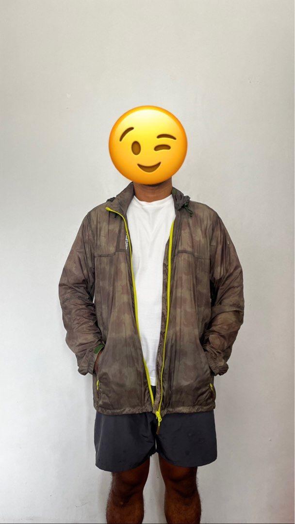 Lafuma WindBreaker with Hoodie (Category: Coats, Jackets and Outerwear) located in Mandaluyong City. Submitted by gooditems_ph (Listing ID 1252860410, Image 3). Description: Chest 22 Length 29.