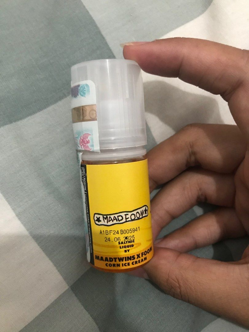 Liquid foom x maadtwins corn ice cream on Carousell