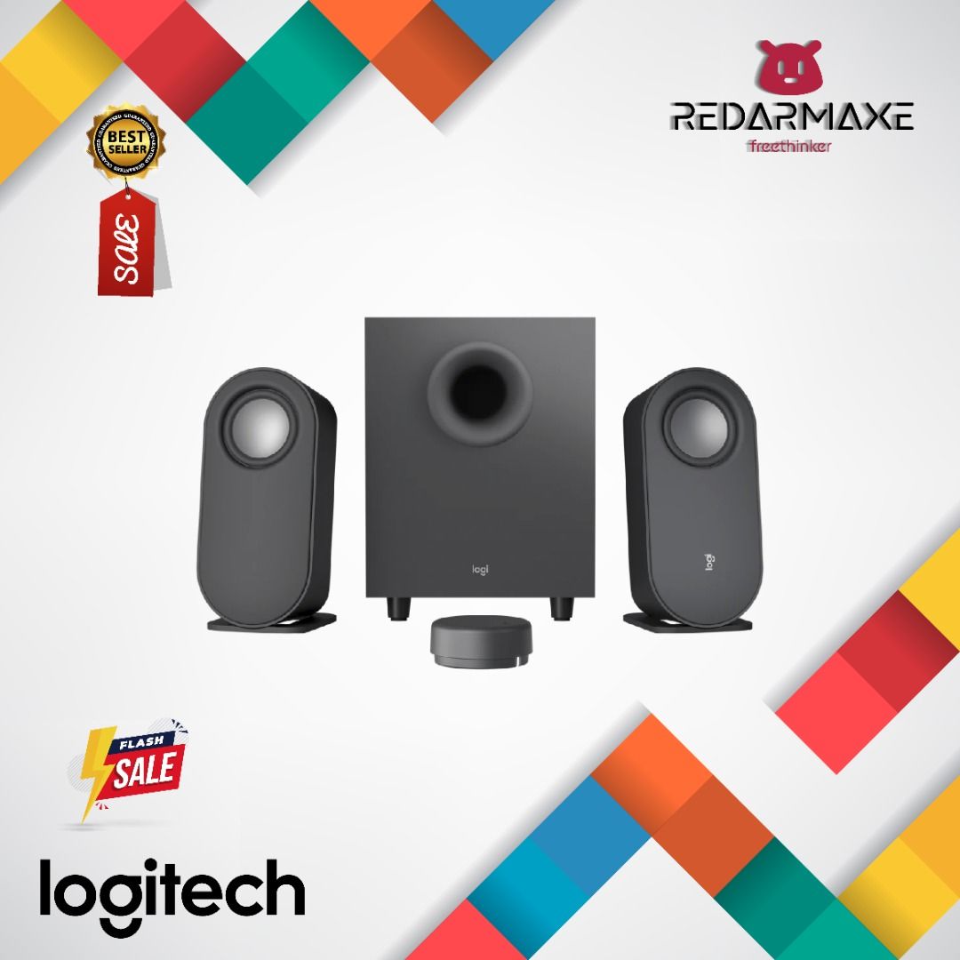 Logitech Z407 Bluetooth computer speakers with subwoofer and wireless  control