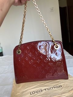 LOUIS VUITTON Marais MM Amethyste Monogram Empreinte Bag