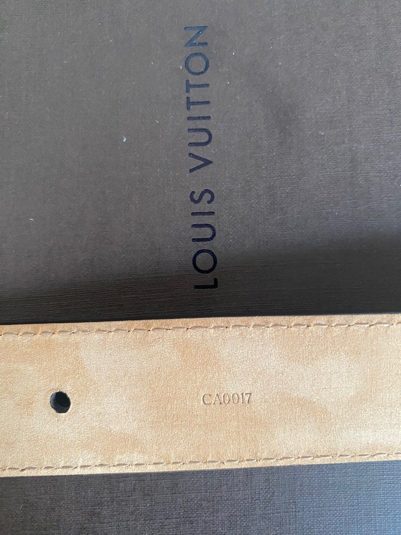 Louis Vuitton Monogram Canvas Limited Edition Dentelle Belt 95CM