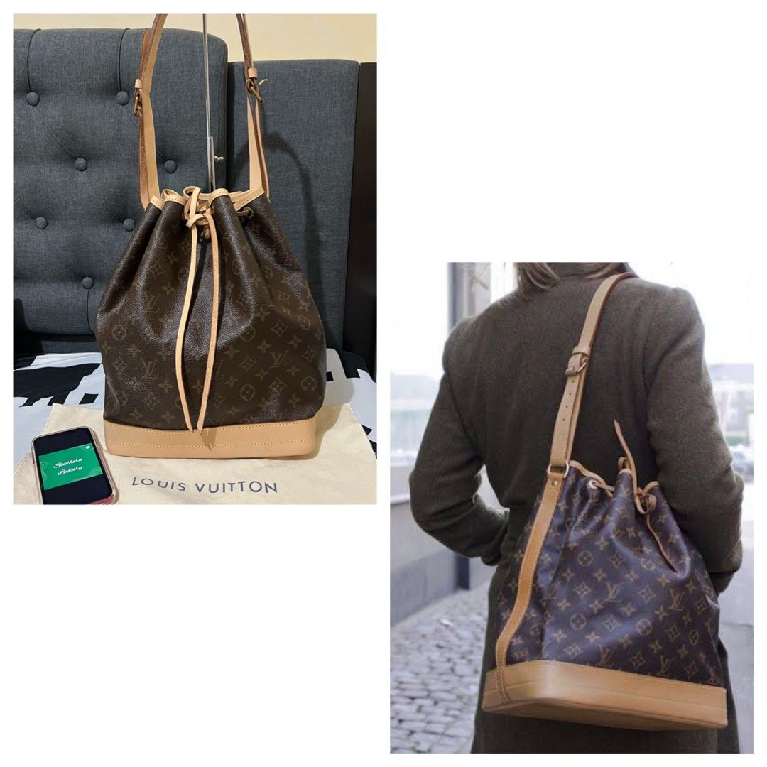 LV Noe Monogram, Luxury, Bags & Wallets on Carousell