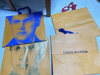 Louis Vuitton Paper Bag, Luxury, Bags & Wallets on Carousell