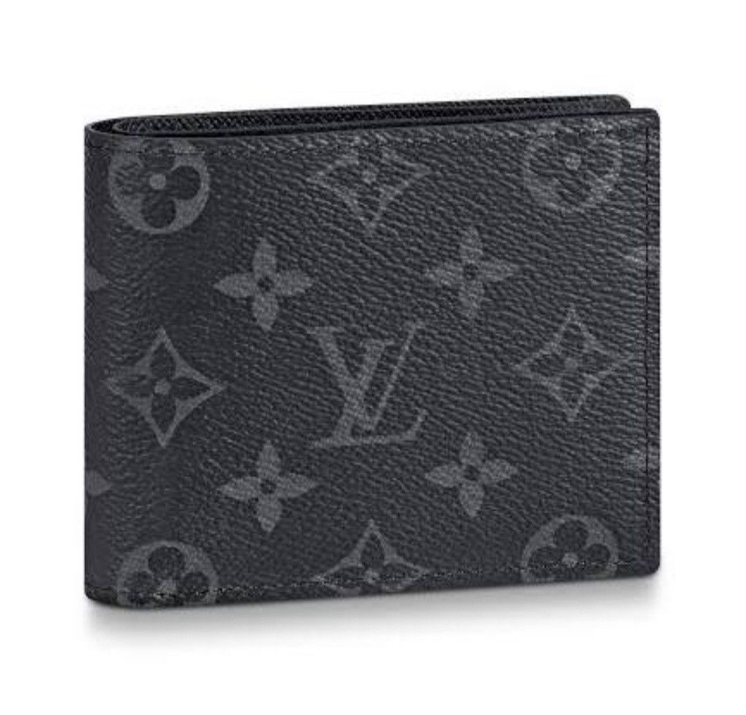 Louis Vuitton LV monogram Eclipse Slender Wallet, Luxury, Bags & Wallets on  Carousell