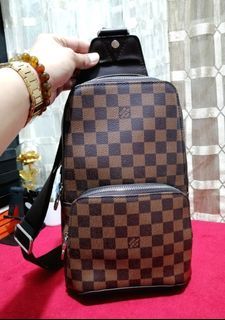 Louis Vuitton Avenue Sling Bag Men Backpacks (Damier Infini)–