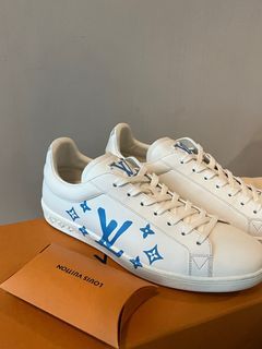 Louis Vuitton Men's Luxembourg Samothrace Sneakers Leather White