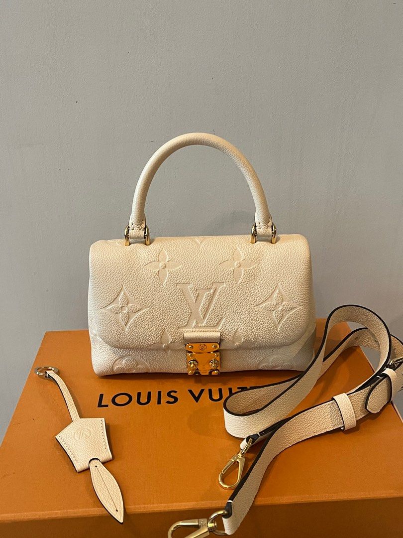 LV Madeleine BB in Creme, Luxury, Bags & Wallets on Carousell