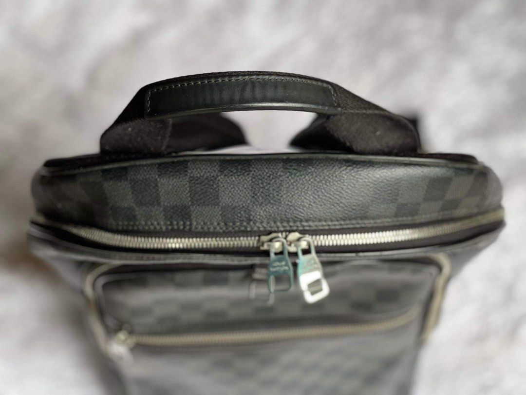 LOUIS VUITTON Damier Graphite Michael Backpack Bag - 30% Off