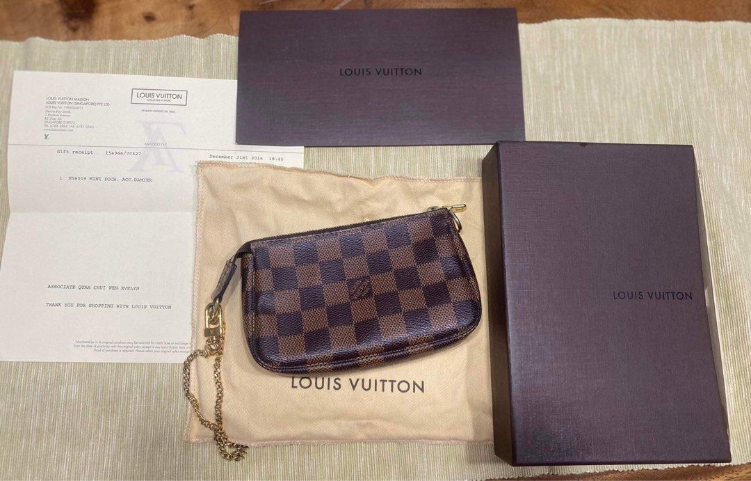 Pochette Accessoires Damier Azur Canvas - Wallets and Small Leather Goods