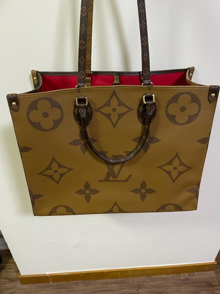 LV Escale Onthego GM ( Pastel Rainbow), Luxury, Bags & Wallets on Carousell