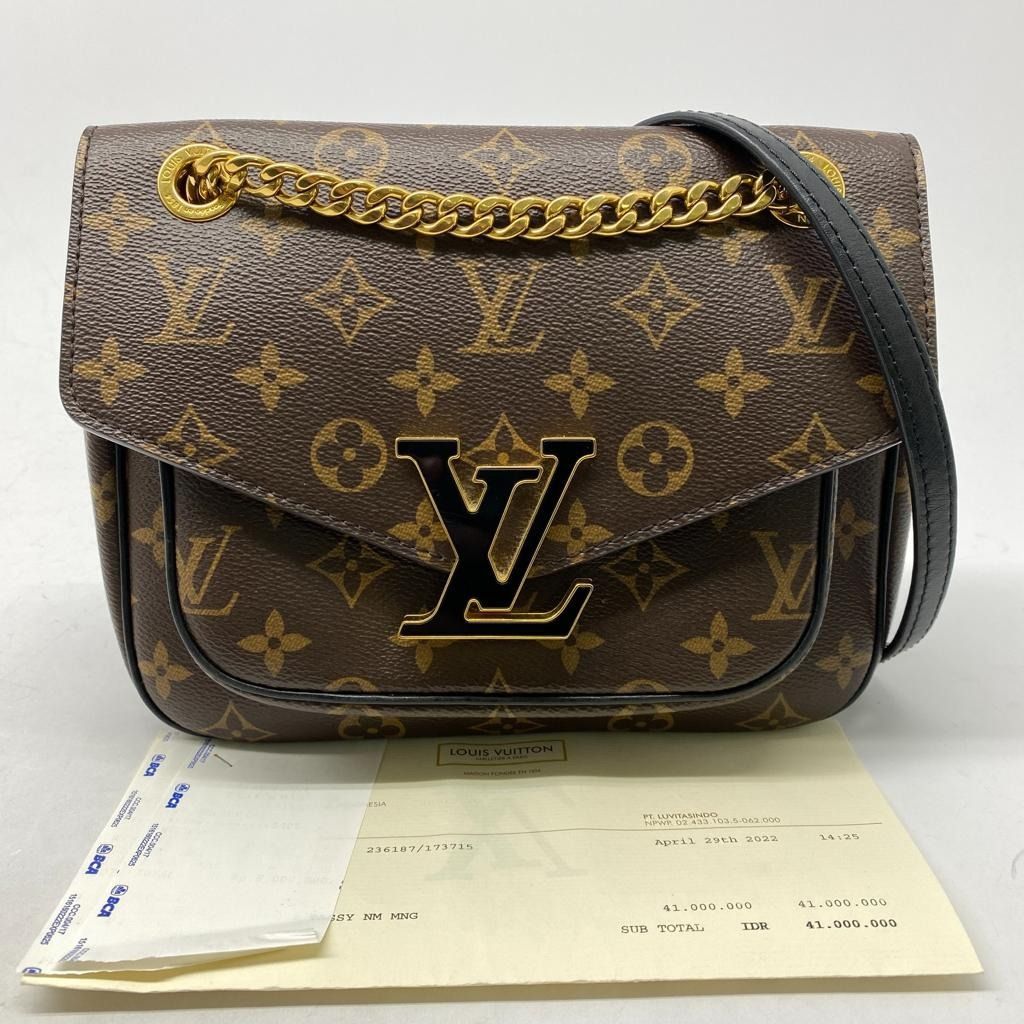 tas shoulder-bag Louis Vuitton Passy Monogram GHW Shoulder Bag