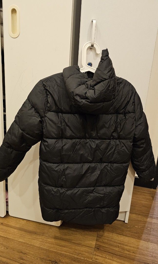 Mango Quilted Jacket with Hood Size 9