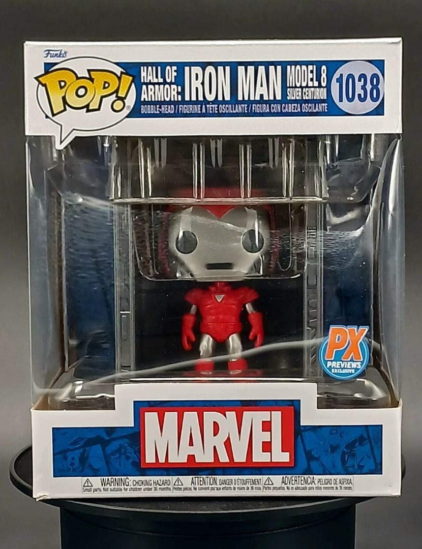 Funko Pop Marvel Iron Man Hall of Armor Model 8 - 1038