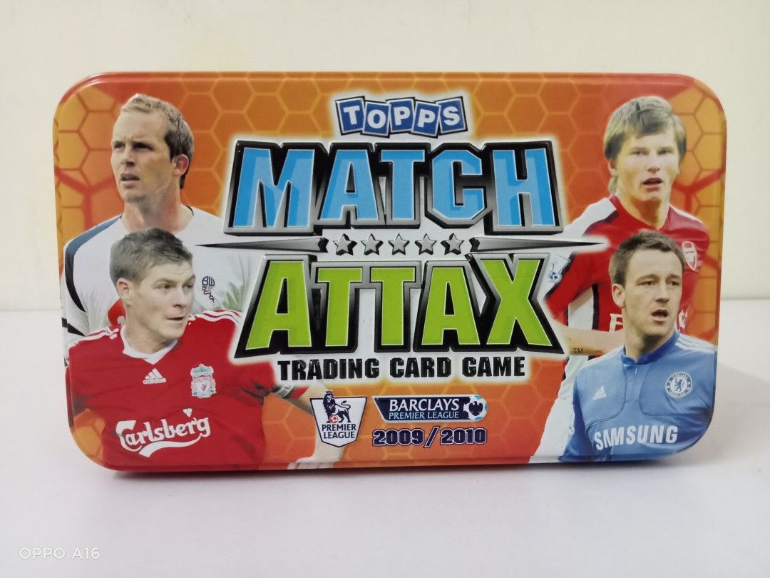 Match Attack EPL Tin (Category: Vintage Collectibles) located in Ipoh. Submitted by kskuitm (Listing ID 1252939685, Image 1). Description: Hobbies and Collectibles Item for Sale.