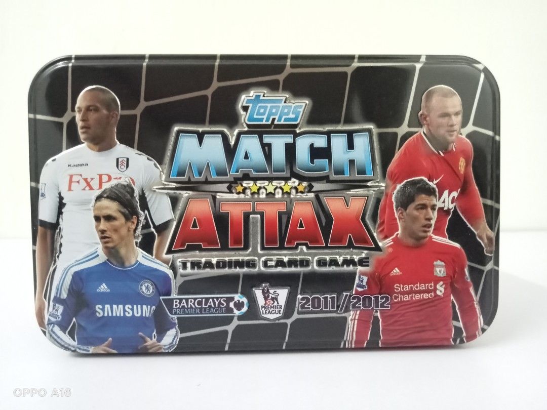 Match Attack EPL Tin (Category: Vintage Collectibles) located in Ipoh. Submitted by kskuitm (Listing ID 1252939895, Image 1). Description: Hobbies and Collectibles Item for Sale.
