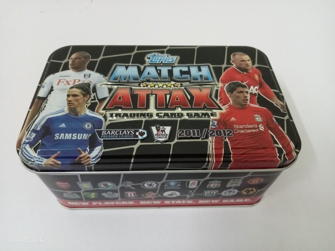 Match Attack EPL Tin (Category: Vintage Collectibles) located in Ipoh. Submitted by kskuitm (Listing ID 1252939895, Image 2). Description: Hobbies and Collectibles Item for Sale.