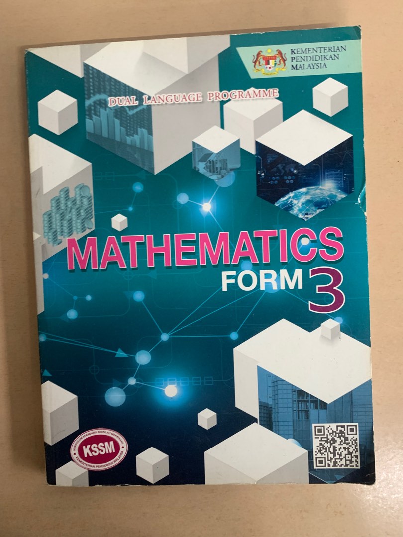Maths form 3 text book kssm, Hobbies & Toys, Books & Magazines ...