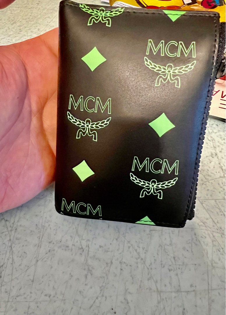 MCM: wallet for man - Black  Mcm wallet MXAAAVI02 online at