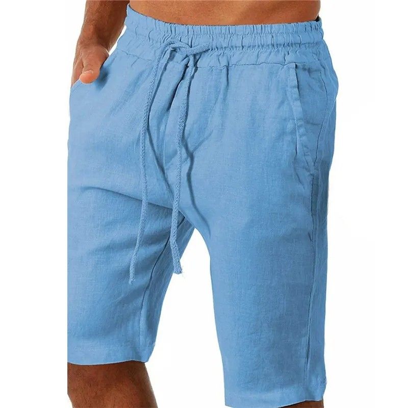 White shorts male hot sale