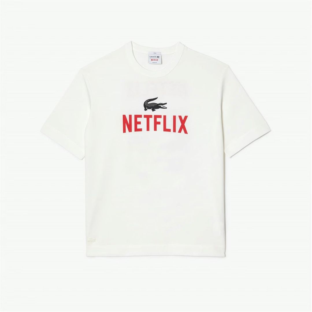 White lacoste hotsell golf shirt
