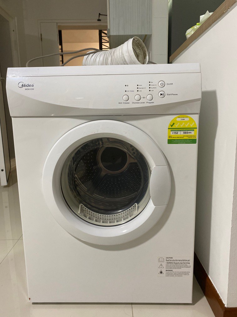 Midea Dryer, TV & Home Appliances, Washing Machines and Dryers on Carousell