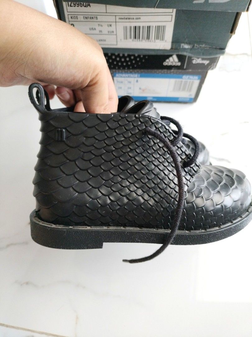 Mini melissa phyton boots anak 25/26, Bayi Anak, Lainnya di