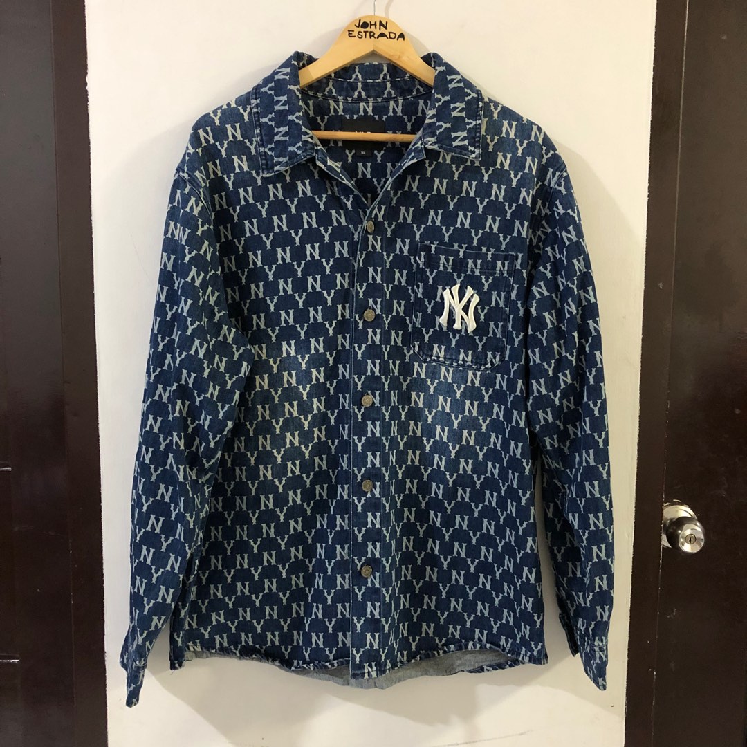 Mlb denim jacket store