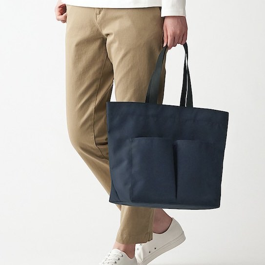 Muji water sales repellent tote bag