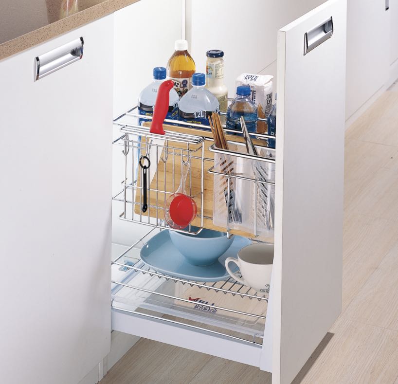 Multifunctional Drawer Basket for Kitchen Cabinet, Furniture & Home ...